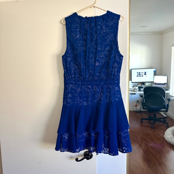 Ted Baker Timmia Bow-Neck Minidress - Ted Baker Size 5 // US Size 10-12 - Picture 15 of 16